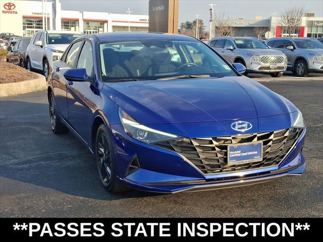 used 2021 Hyundai Elantra car, priced at $17,754