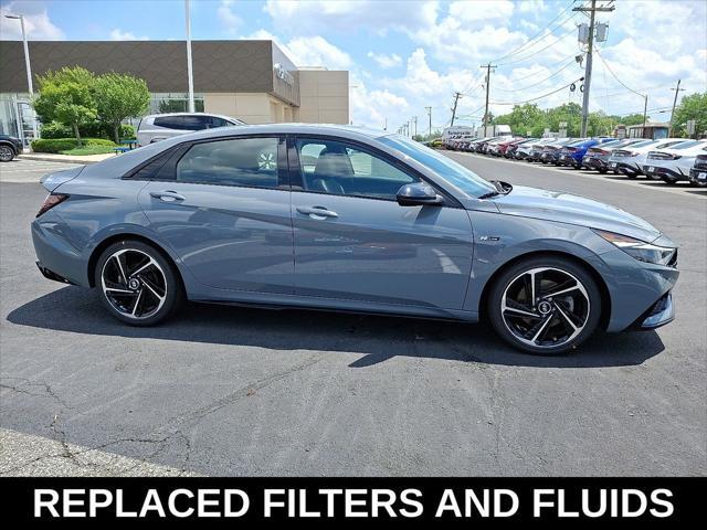 used 2021 Hyundai Elantra car, priced at $24,235