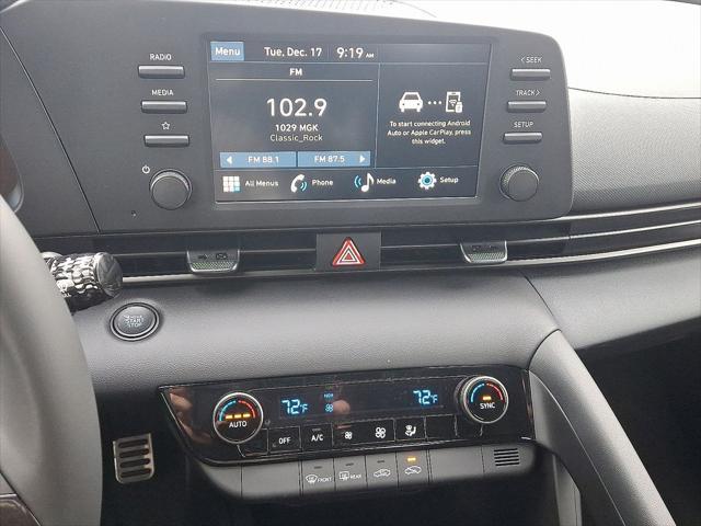 new 2025 Hyundai Elantra car, priced at $25,215