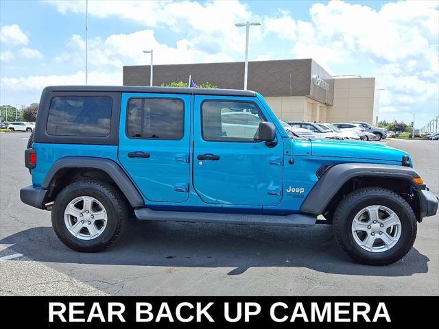 used 2020 Jeep Wrangler Unlimited car, priced at $23,991