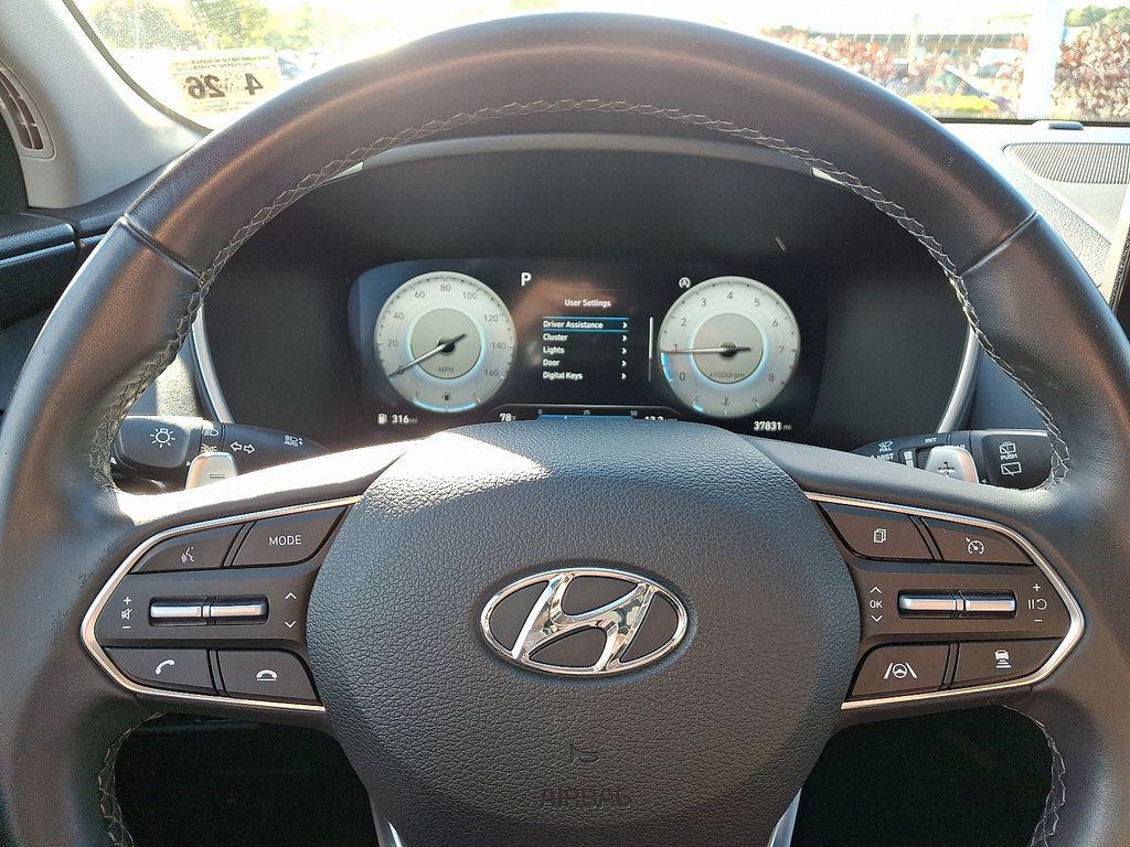 used 2021 Hyundai Santa Fe car, priced at $23,499