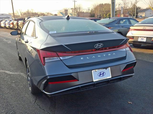 new 2025 Hyundai Elantra car, priced at $27,310