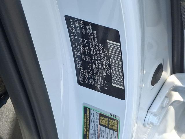 new 2025 Hyundai Elantra car, priced at $27,750