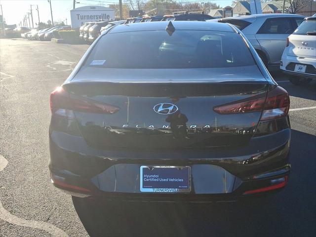 used 2019 Hyundai Elantra car, priced at $17,499