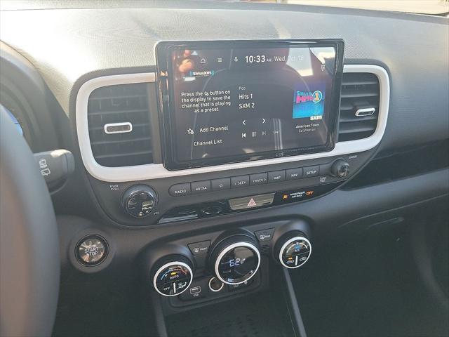 new 2025 Hyundai Venue car, priced at $25,550