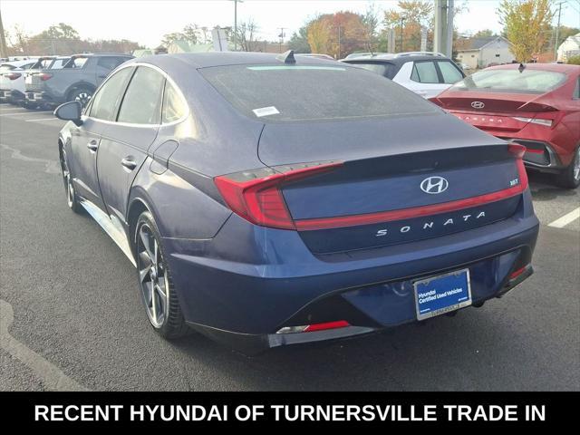 used 2021 Hyundai Sonata car, priced at $21,999