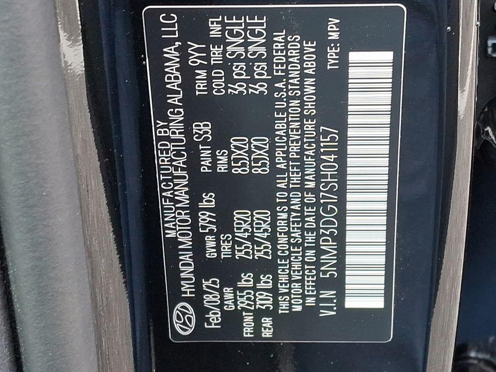 new 2025 Hyundai Santa Fe car, priced at $48,630