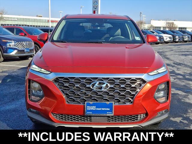 used 2020 Hyundai Santa Fe car, priced at $19,999