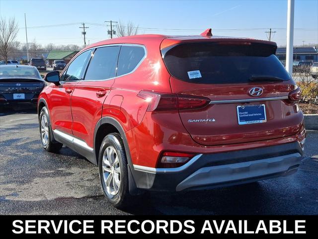 used 2020 Hyundai Santa Fe car, priced at $19,999