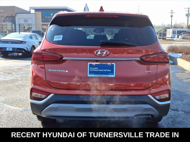 used 2020 Hyundai Santa Fe car, priced at $19,999