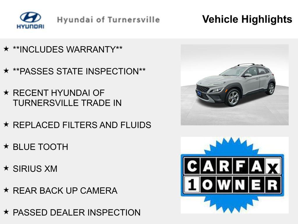used 2023 Hyundai Kona car, priced at $21,999