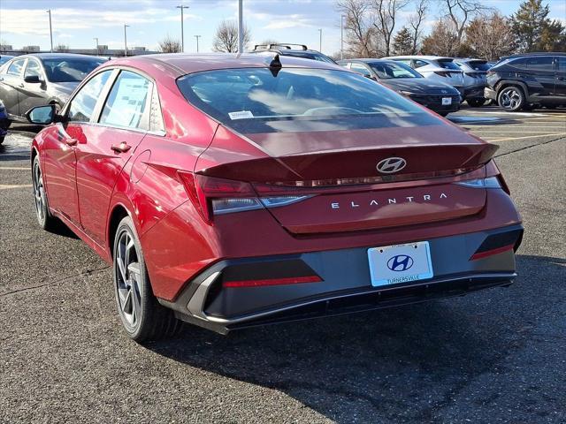 new 2025 Hyundai Elantra car, priced at $27,730