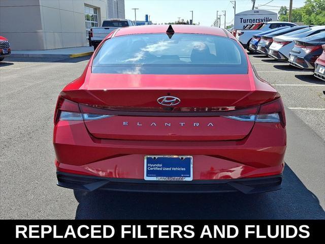 used 2023 Hyundai Elantra car, priced at $21,499
