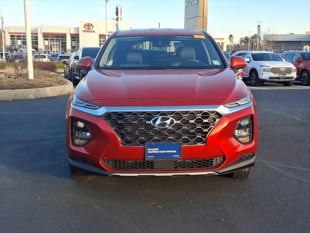 used 2020 Hyundai Santa Fe car, priced at $19,999