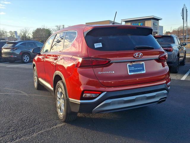 used 2020 Hyundai Santa Fe car, priced at $19,999