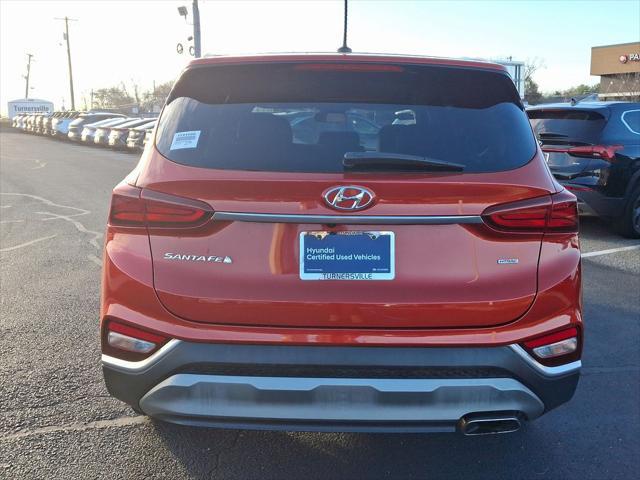 used 2020 Hyundai Santa Fe car, priced at $19,999