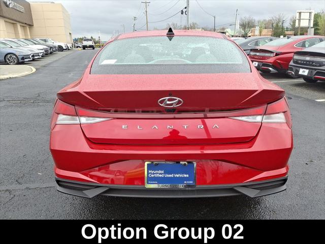used 2022 Hyundai Elantra car, priced at $20,477