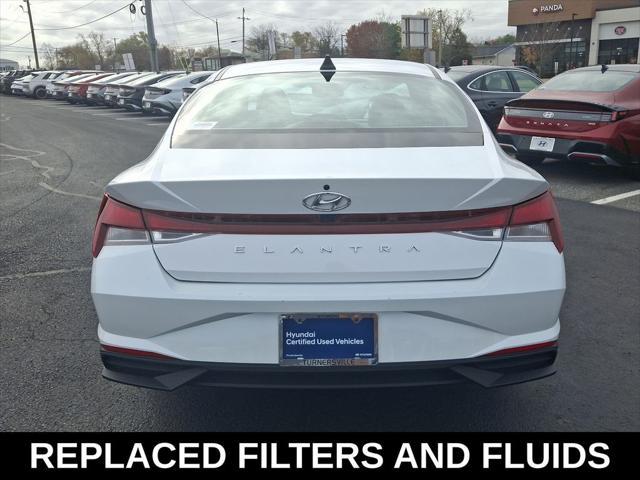 used 2022 Hyundai Elantra car, priced at $19,999