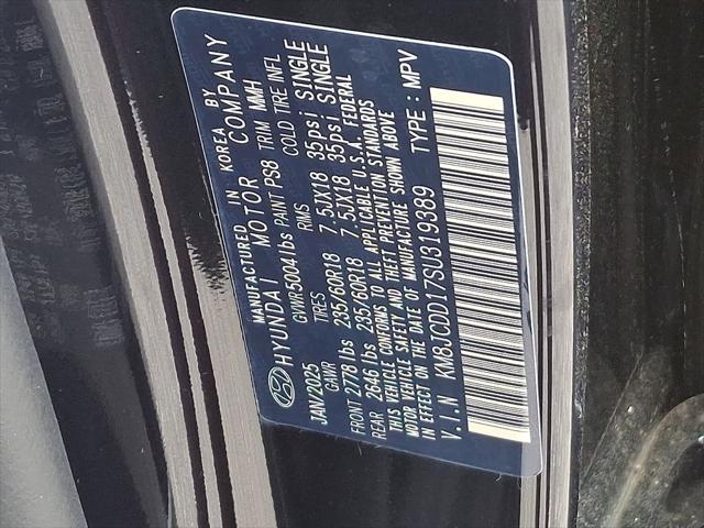 new 2025 Hyundai TUCSON Hybrid car, priced at $38,555