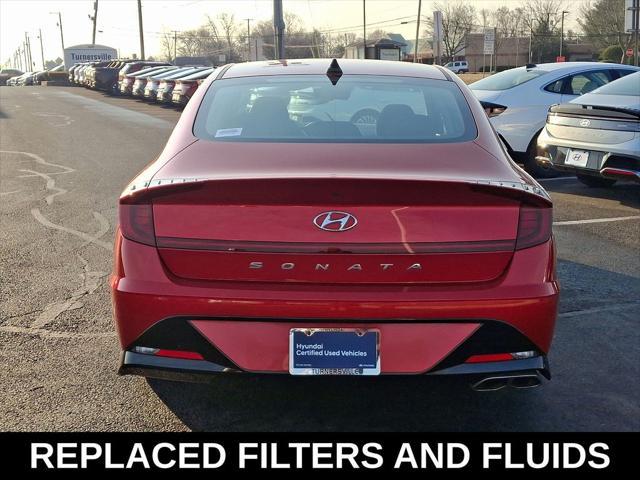 used 2022 Hyundai Sonata car, priced at $16,987