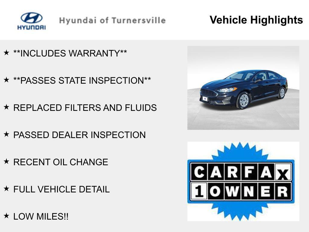 used 2020 Ford Fusion car, priced at $14,611