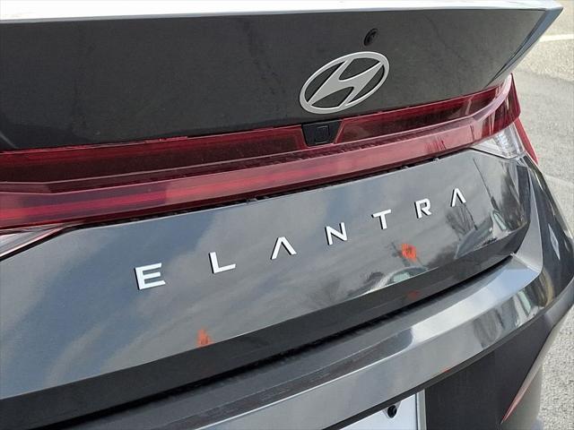 new 2025 Hyundai Elantra car, priced at $27,260