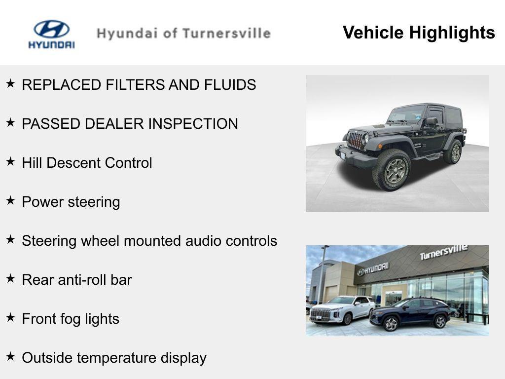 used 2017 Jeep Wrangler car, priced at $15,484