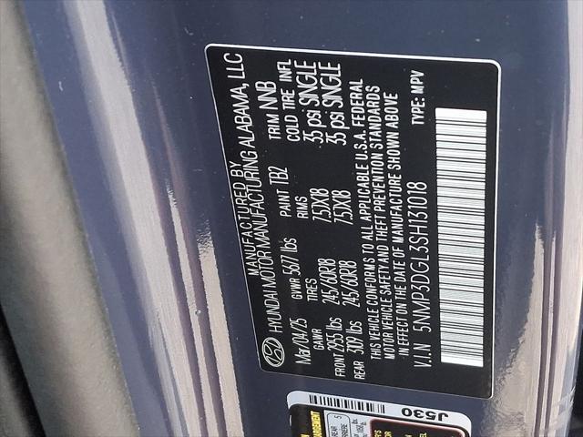 new 2025 Hyundai Santa Fe car, priced at $43,070
