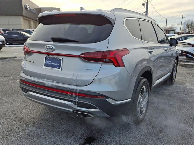 used 2022 Hyundai Santa Fe car, priced at $26,499