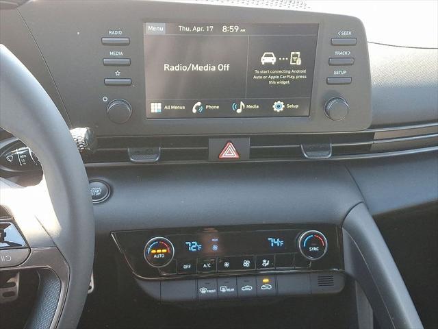 new 2025 Hyundai Elantra car, priced at $25,165