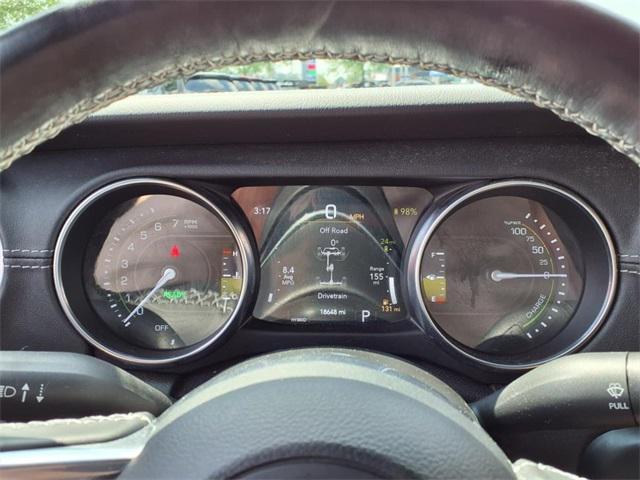 used 2021 Jeep Wrangler Unlimited 4xe car, priced at $34,980