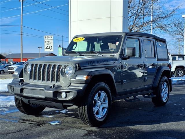 used 2022 Jeep Wrangler Unlimited car, priced at $29,980