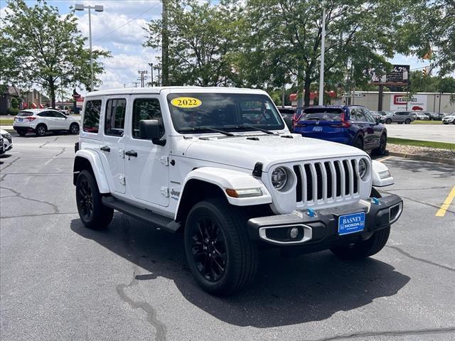 used 2022 Jeep Wrangler Unlimited 4xe car, priced at $38,980