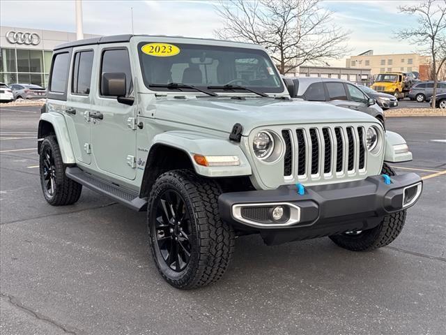 used 2023 Jeep Wrangler 4xe car, priced at $37,980