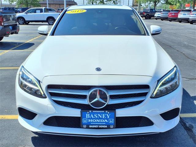 used 2019 Mercedes-Benz C-Class car, priced at $19,980