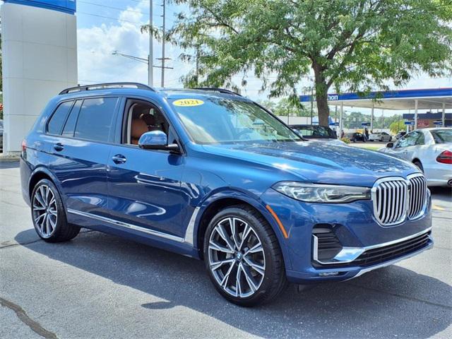 used 2021 BMW X7 car, priced at $34,980