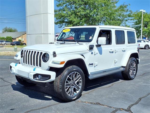 used 2022 Jeep Wrangler Unlimited 4xe car, priced at $36,980