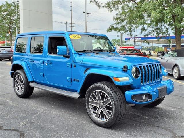 used 2022 Jeep Wrangler Unlimited 4xe car, priced at $37,980