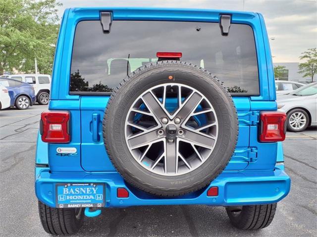 used 2022 Jeep Wrangler Unlimited 4xe car, priced at $37,980