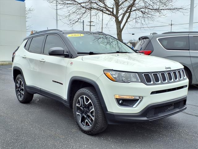 used 2021 Jeep Compass car, priced at $19,980