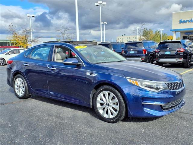 used 2016 Kia Optima car, priced at $10,297
