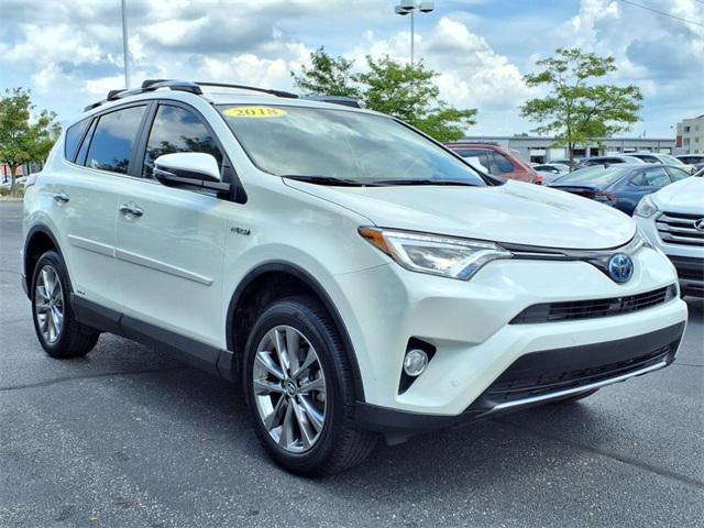used 2018 Toyota RAV4 Hybrid car, priced at $23,980