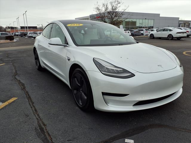 used 2020 Tesla Model 3 car, priced at $23,980