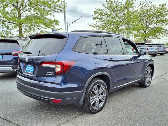used 2022 Honda Pilot car, priced at $28,980