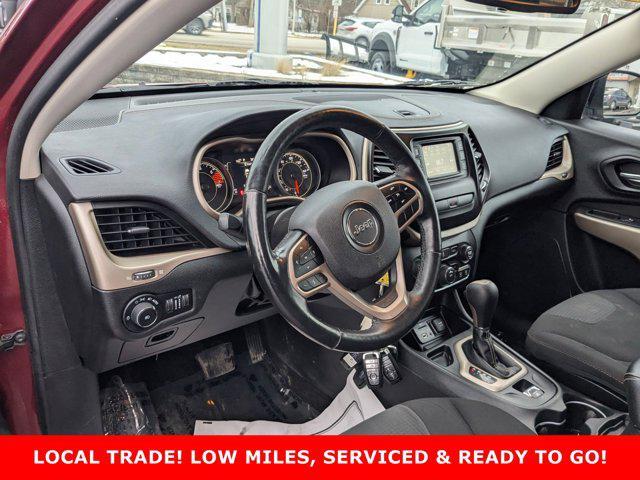 used 2017 Jeep Cherokee car, priced at $12,995