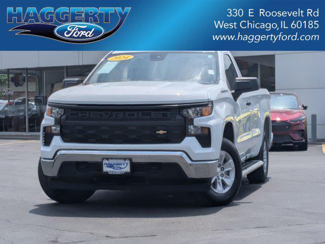 used 2024 Chevrolet Silverado 1500 car, priced at $31,495