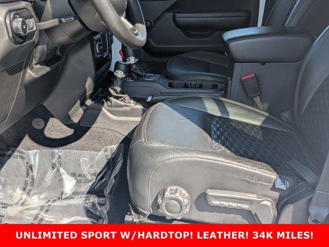 used 2021 Jeep Wrangler Unlimited car, priced at $29,595