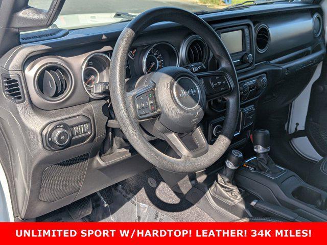used 2021 Jeep Wrangler Unlimited car, priced at $29,595