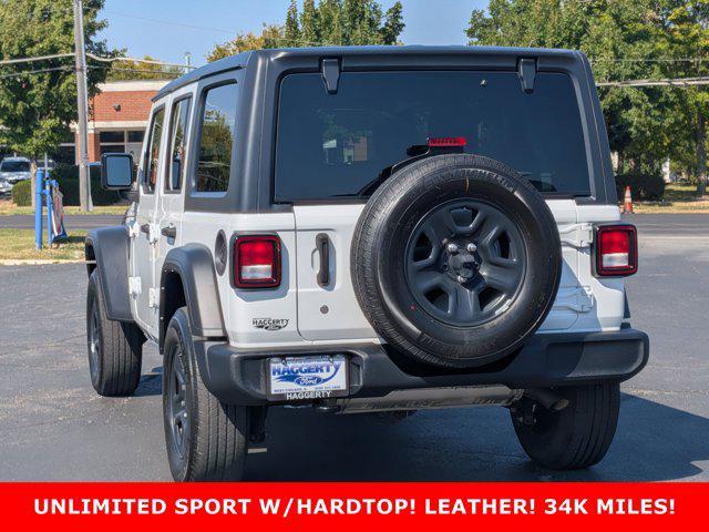 used 2021 Jeep Wrangler Unlimited car, priced at $29,595