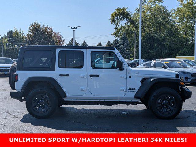used 2021 Jeep Wrangler Unlimited car, priced at $29,595